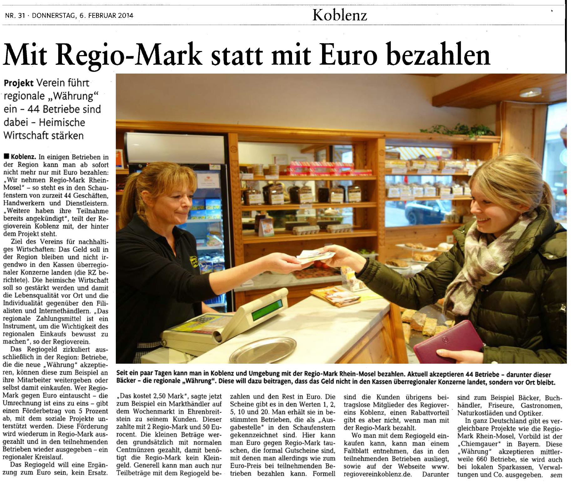 Presseartikel RZ 6_2_14 Presseartikel RZ 6_2_14